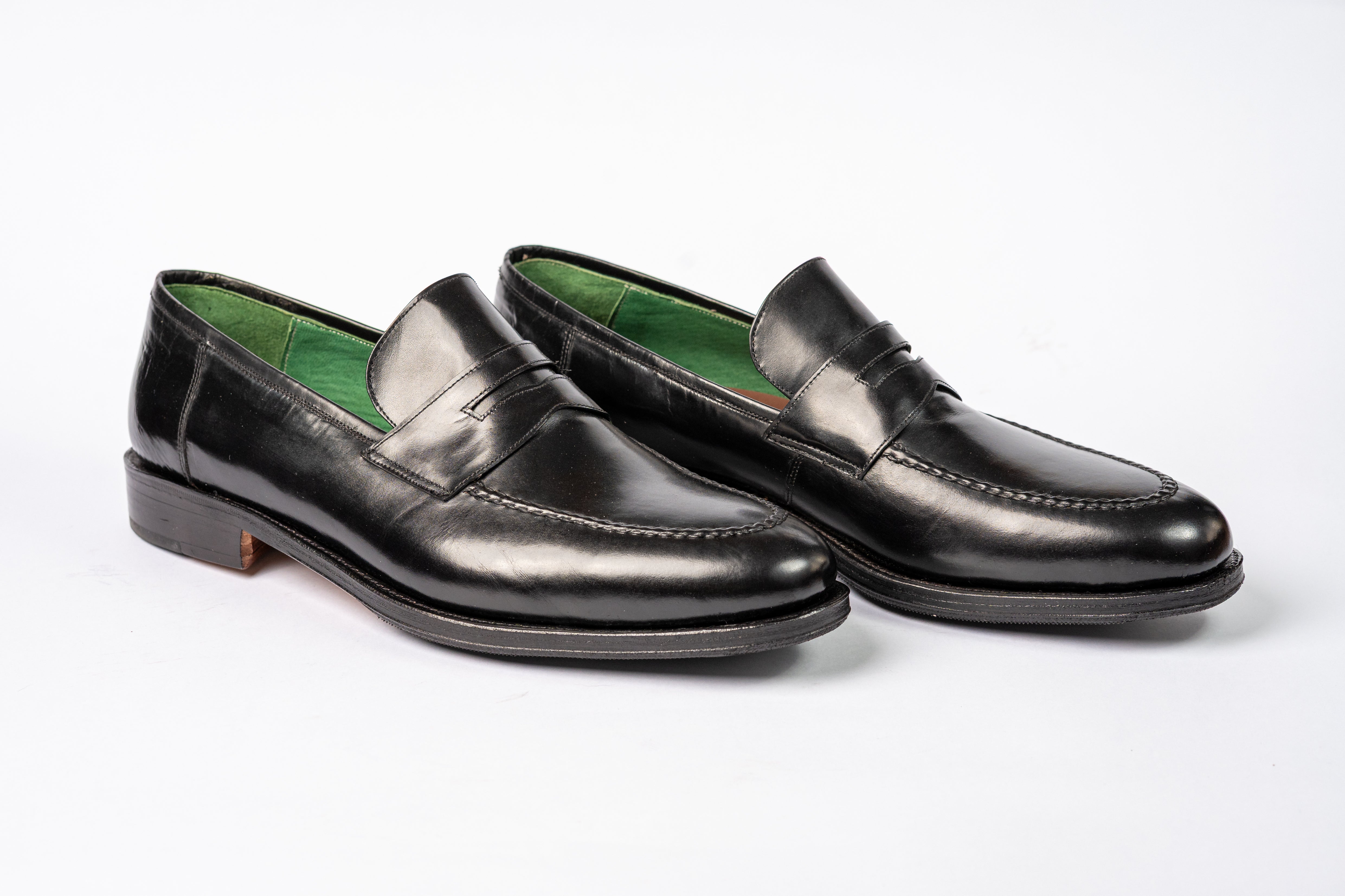 Penny Loafer - Cromo Alemão Preto