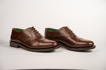 Oxford Cap Toe - Cromo Alemão Marrom