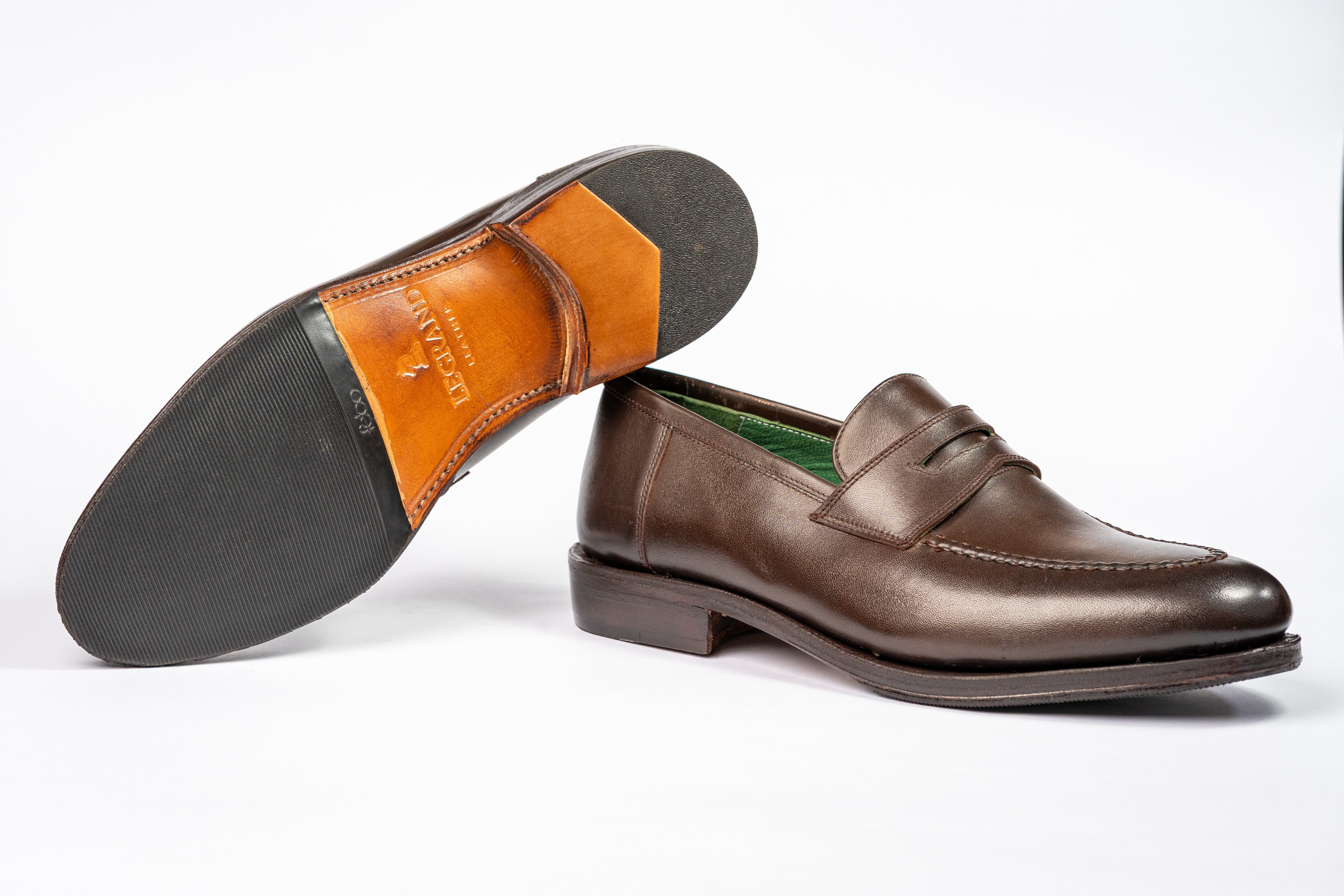 Penny Loafer - Cromo Alemão Café