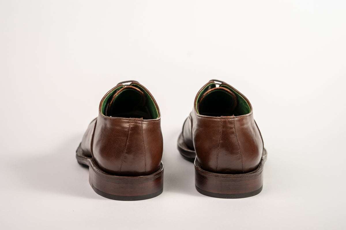 Oxford Cap Toe - Cromo Alemão Marrom
