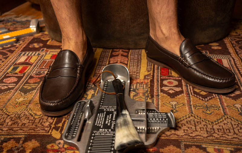 Penny Loafer Sider - Café