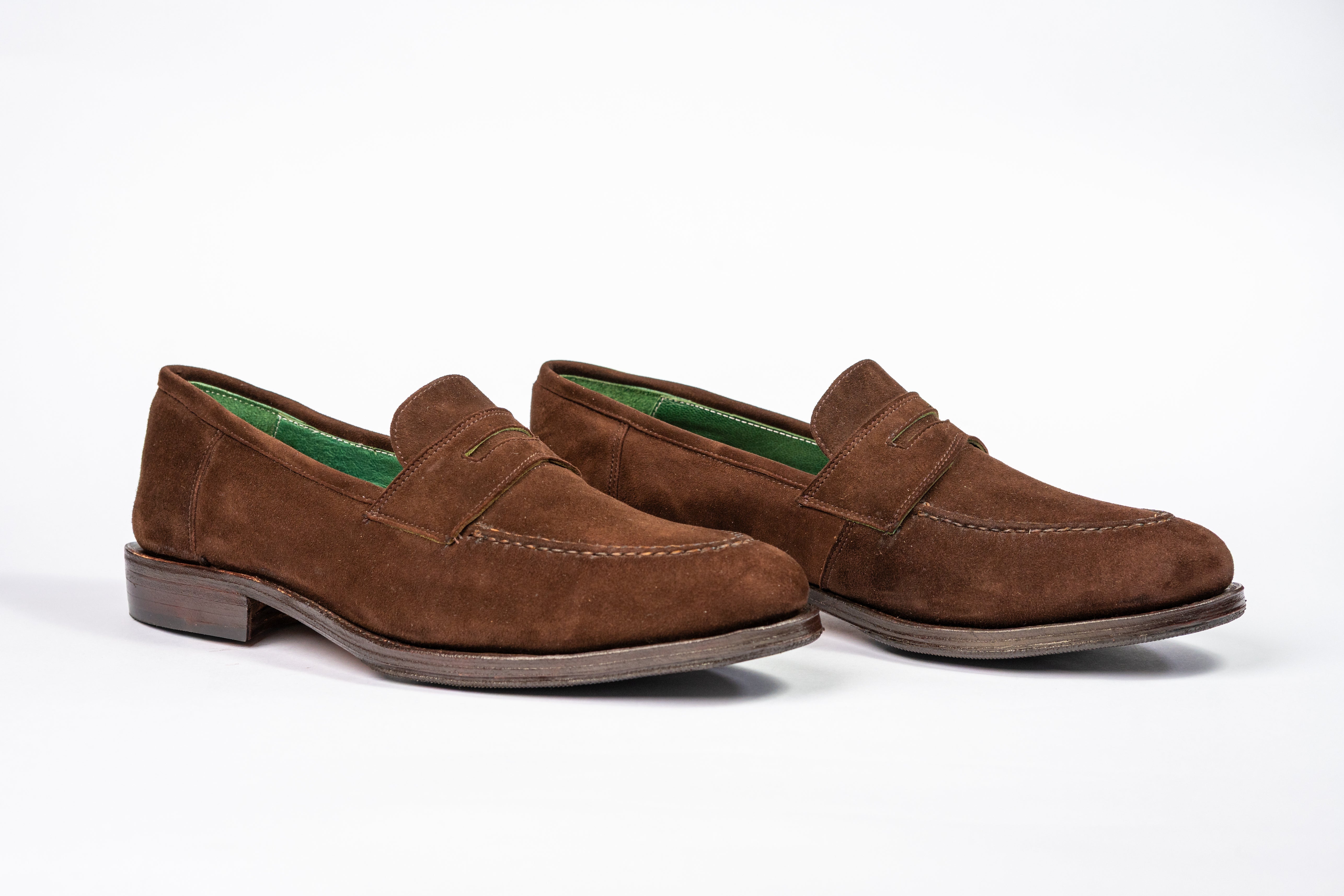 Penny Loafer - Camurça de Cabra Café