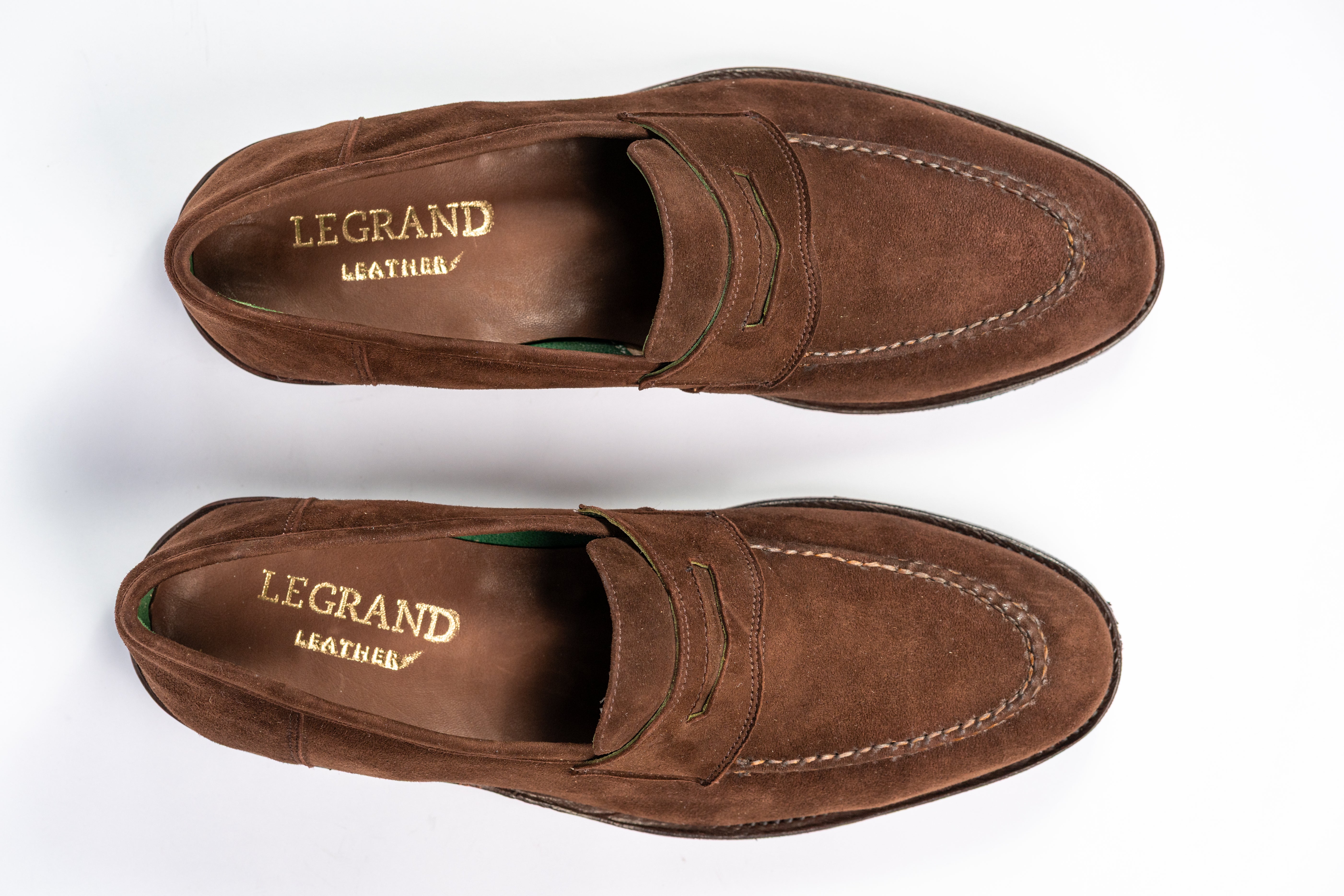 Penny Loafer - Camurça de Cabra Café