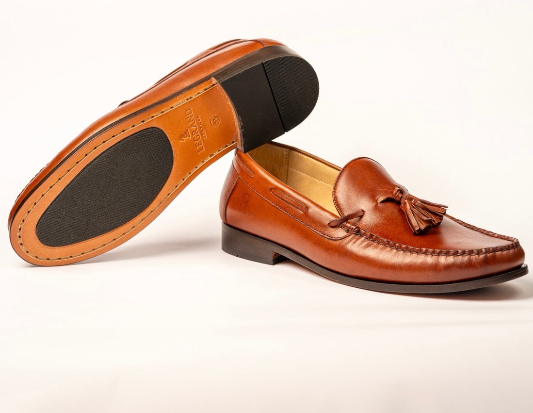 Tassel Moc - Tan