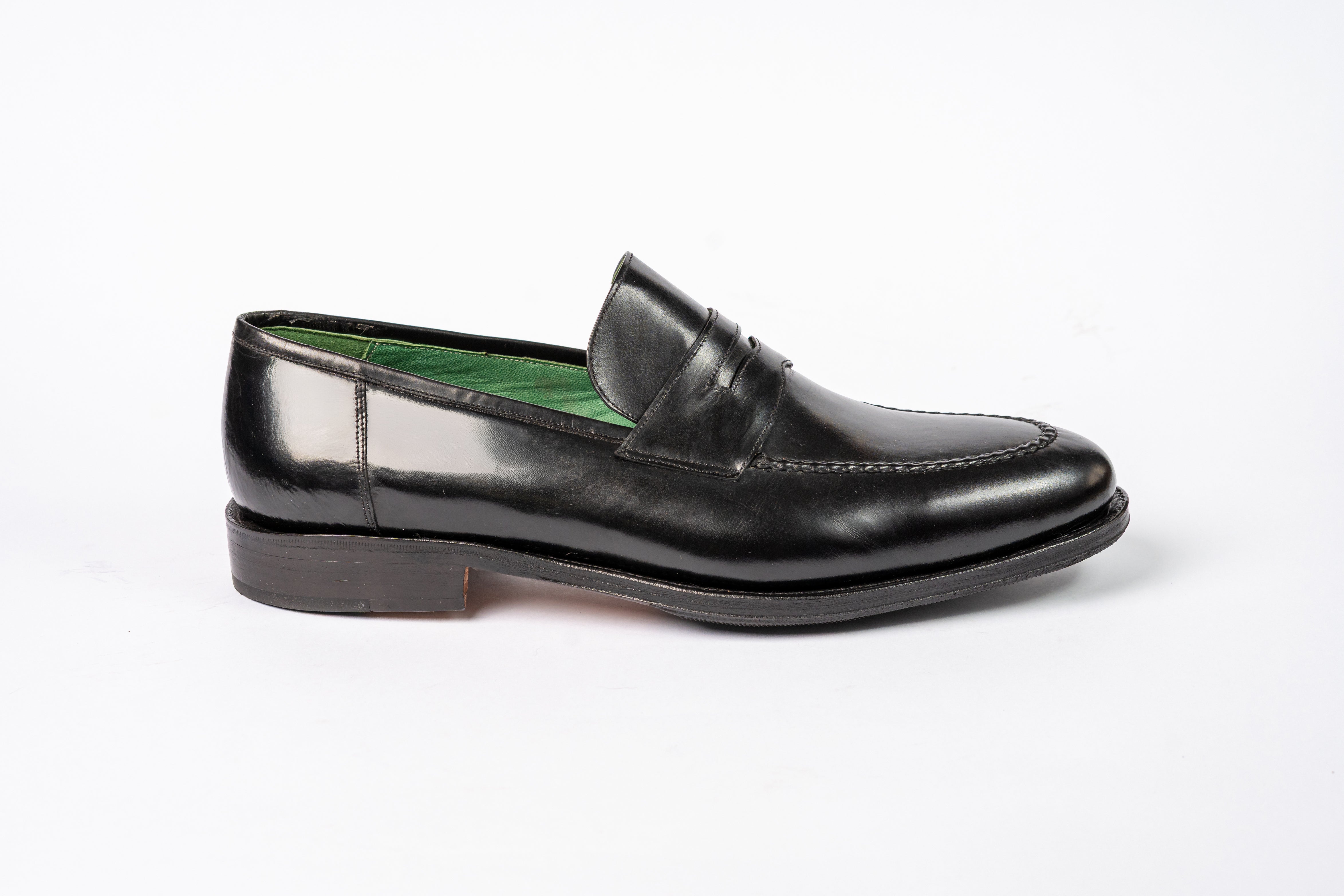 Penny Loafer - Cromo Alemão Preto
