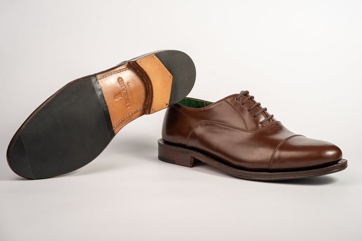 Oxford Cap Toe - Cromo Alemão Marrom