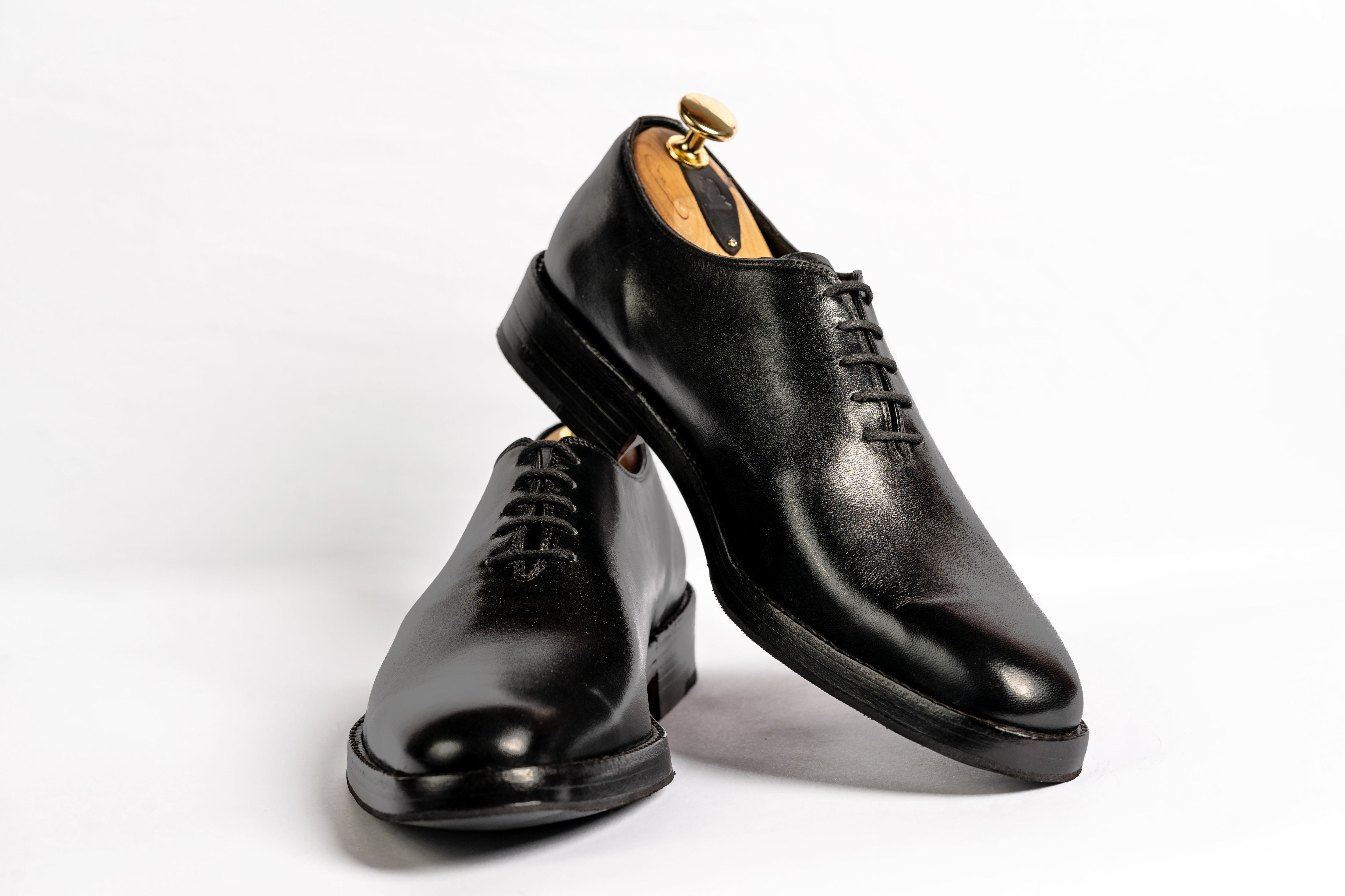 Oxford Wholecut - Cromo Alemão Preto