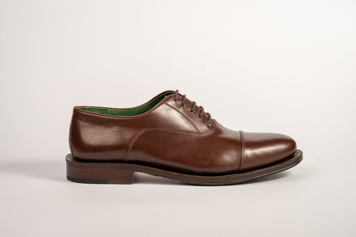 Oxford Cap Toe - Cromo Alemão Marrom