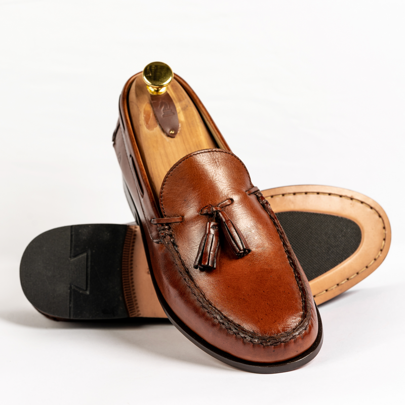Tassel Moc - Tan