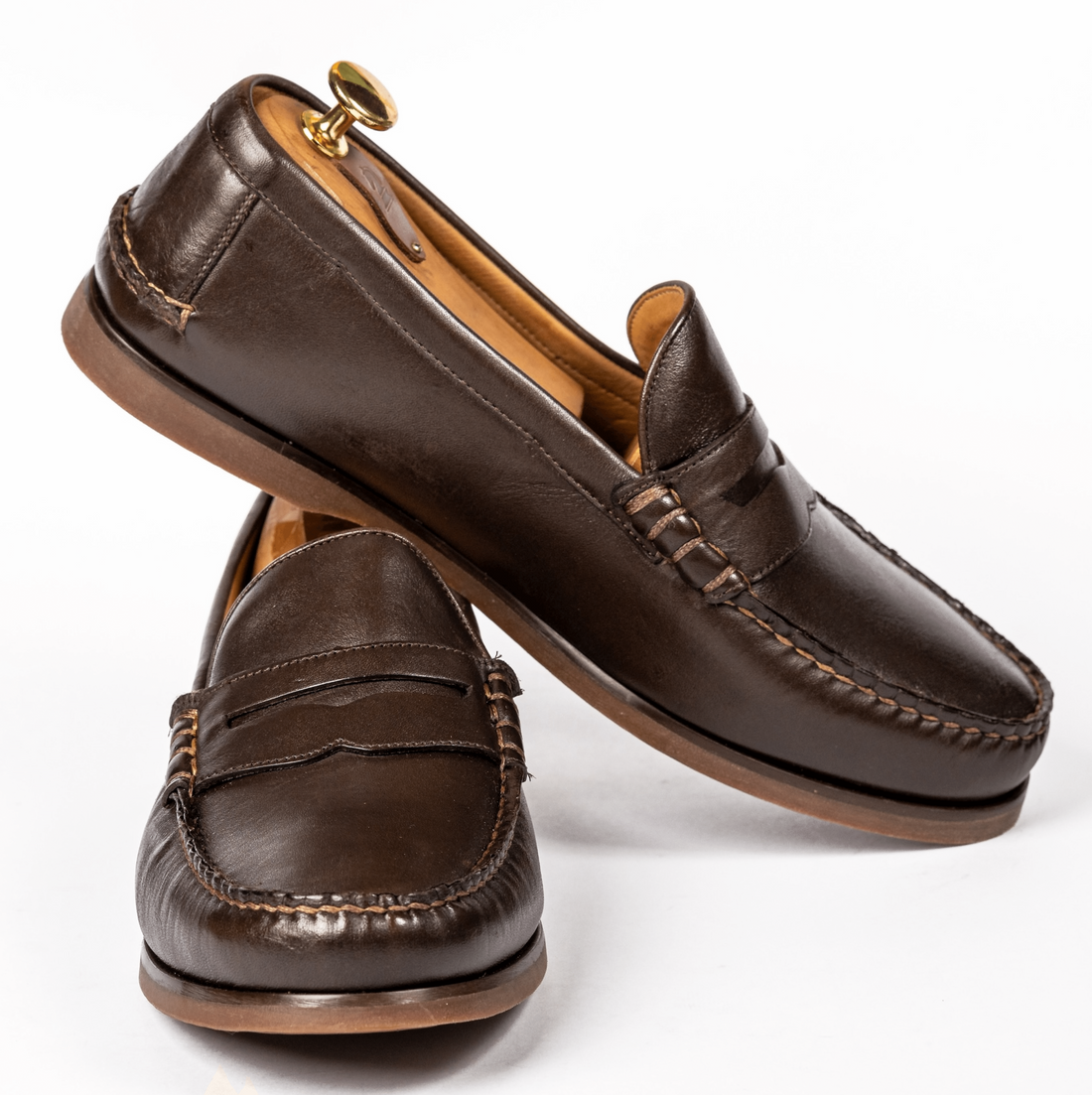 Penny Loafer Sider - Café