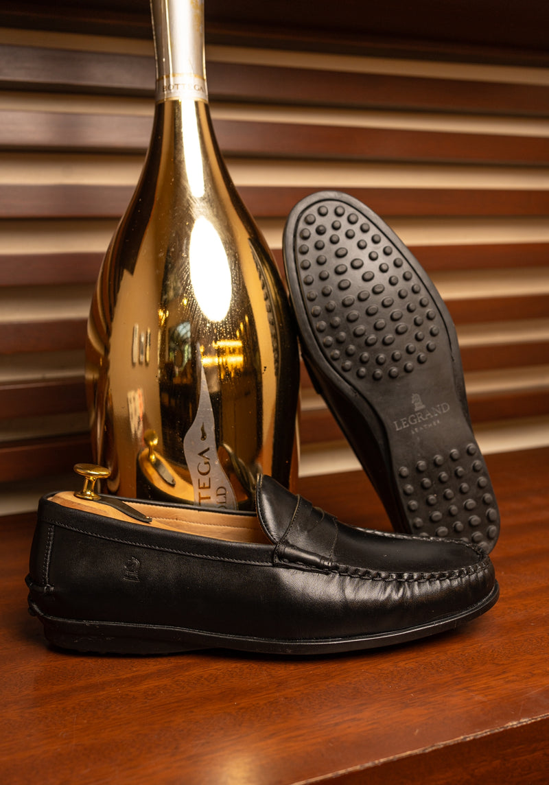 Moon Penny Loafer - Preto