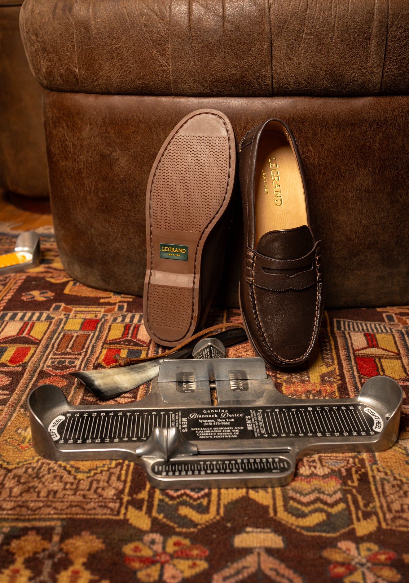 Penny Loafer Sider - Café