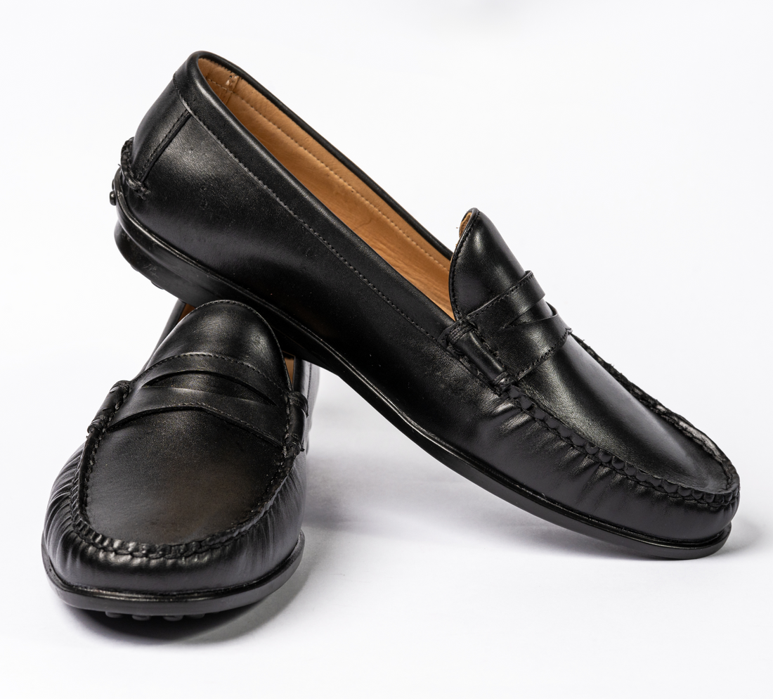 Moon Penny Loafer - Preto