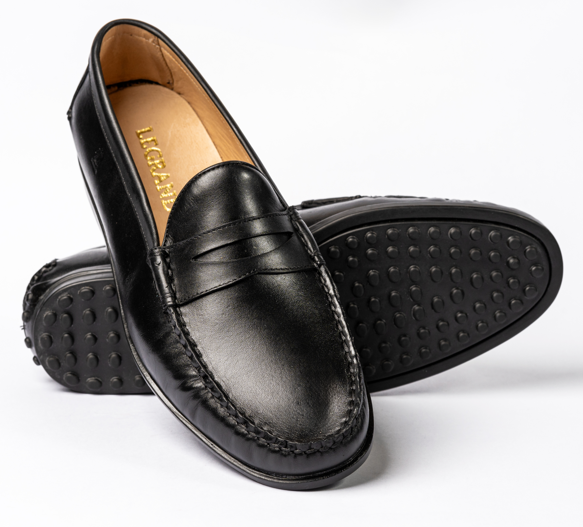 Moon Penny Loafer - Preto