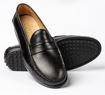 Moon Penny Loafer - Preto